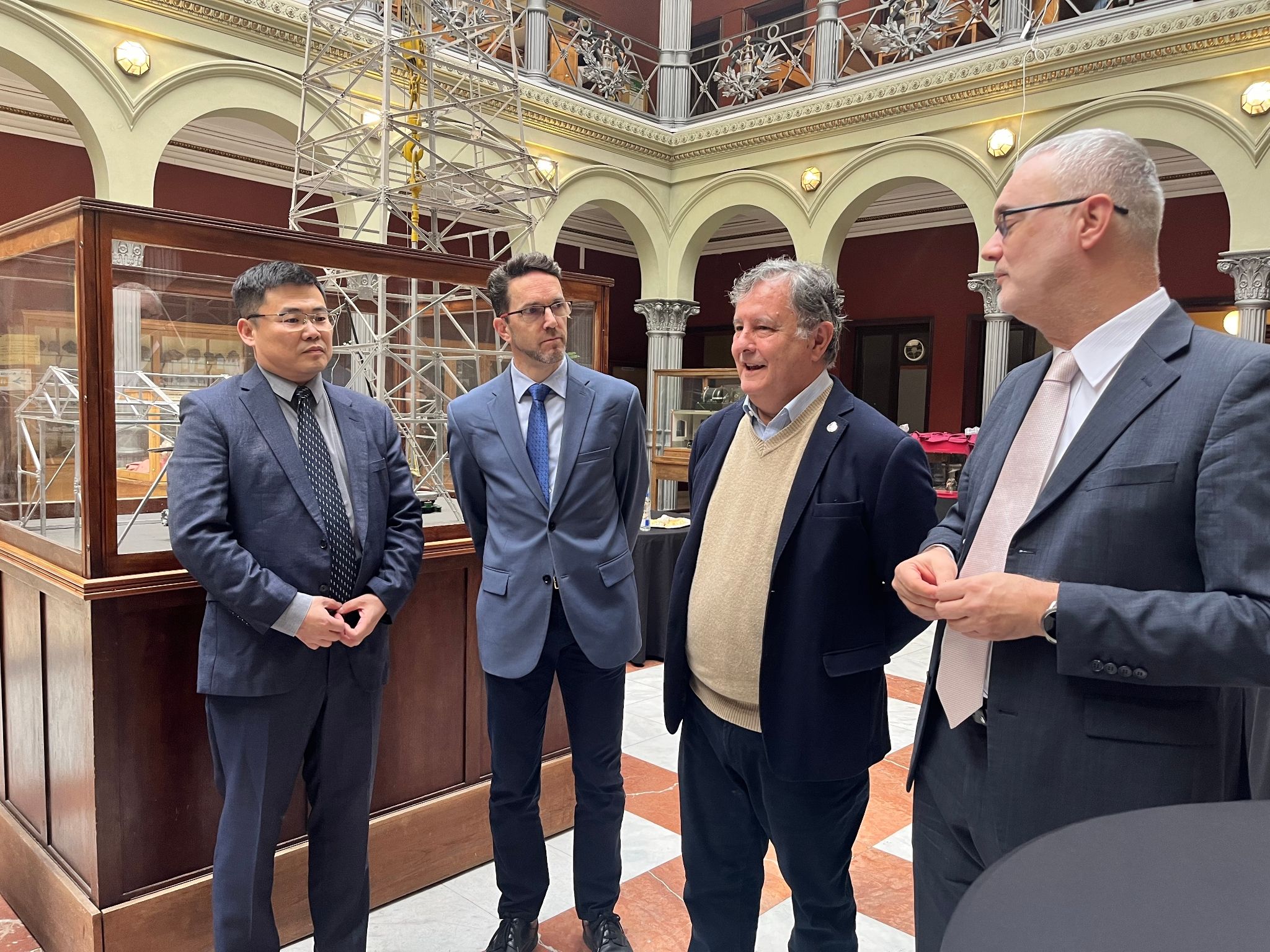 我校代表团赴西班牙参加中欧大学校长对话会