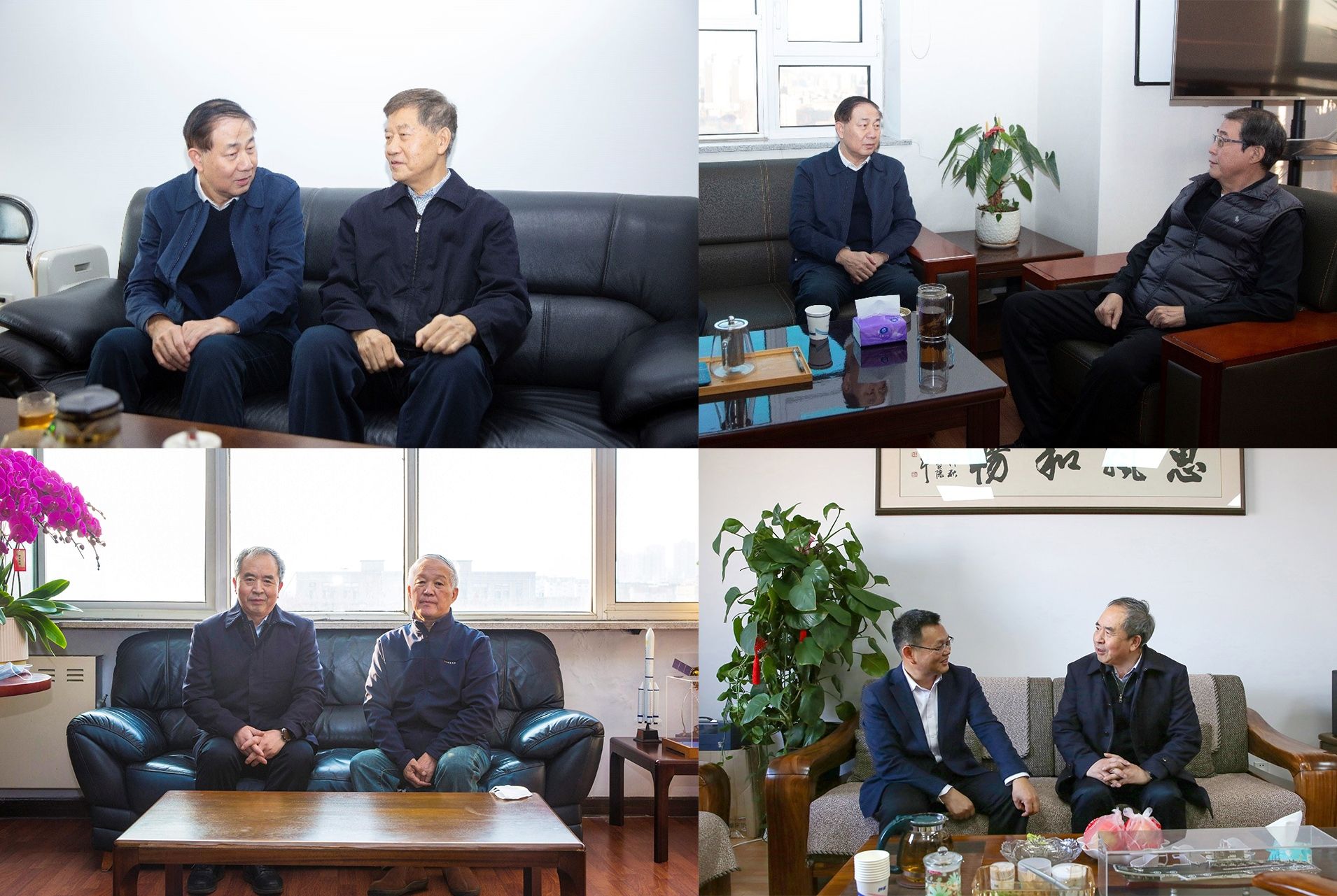 春节前夕 学校领导走访慰问教职员工代表