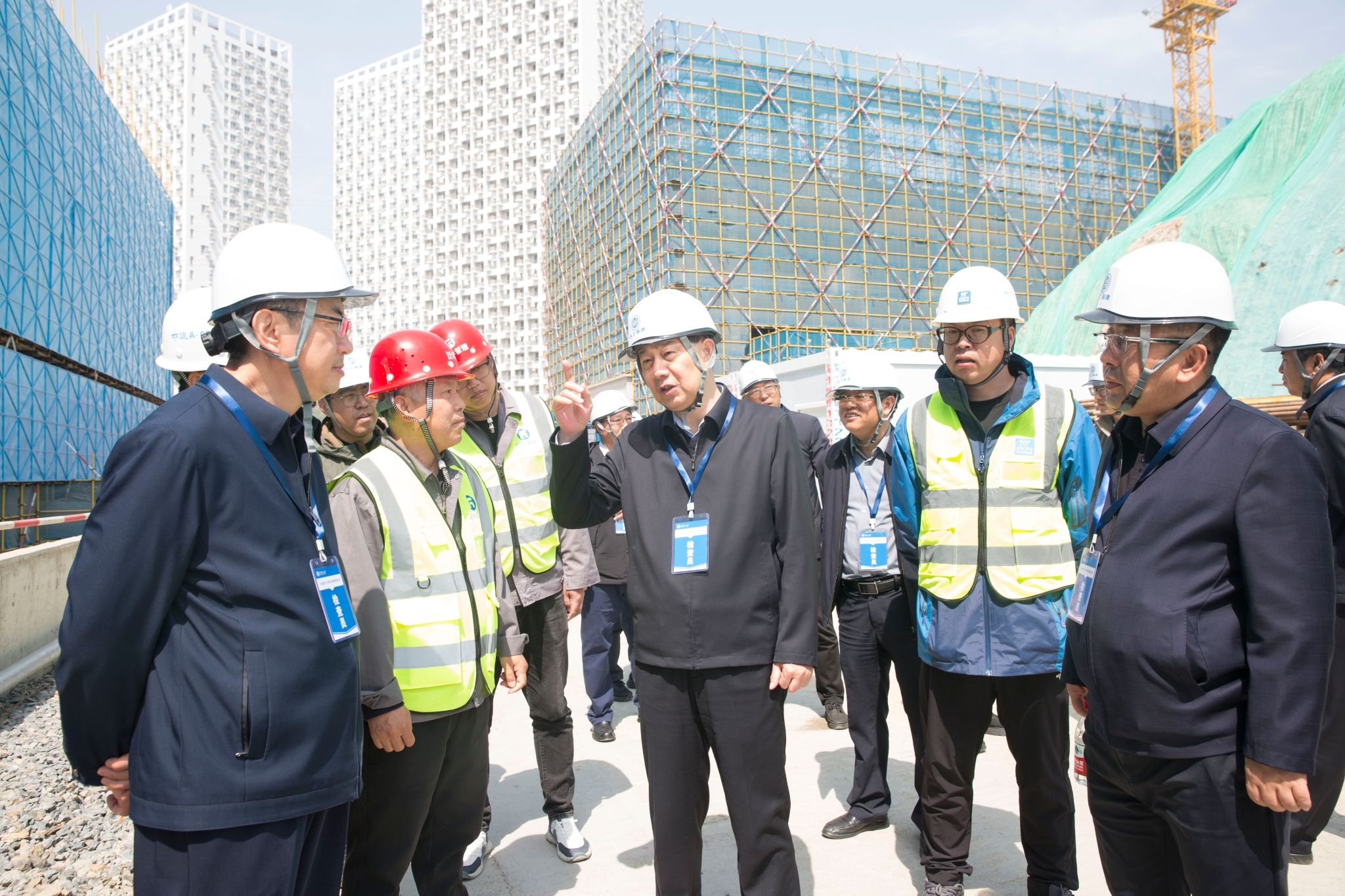 项昌乐带队进行安全生产检查